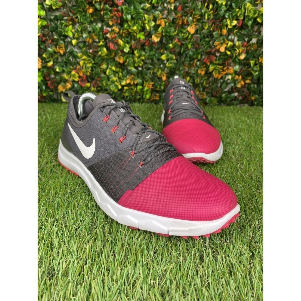 9.5 Nike FI Impact 3 Golf Shoes Pink/White/Grey AH6973-600 Womens Size 9.5 Clean